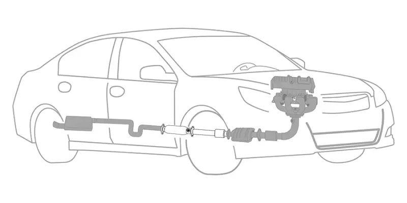 Center Exhaust Section Replacement